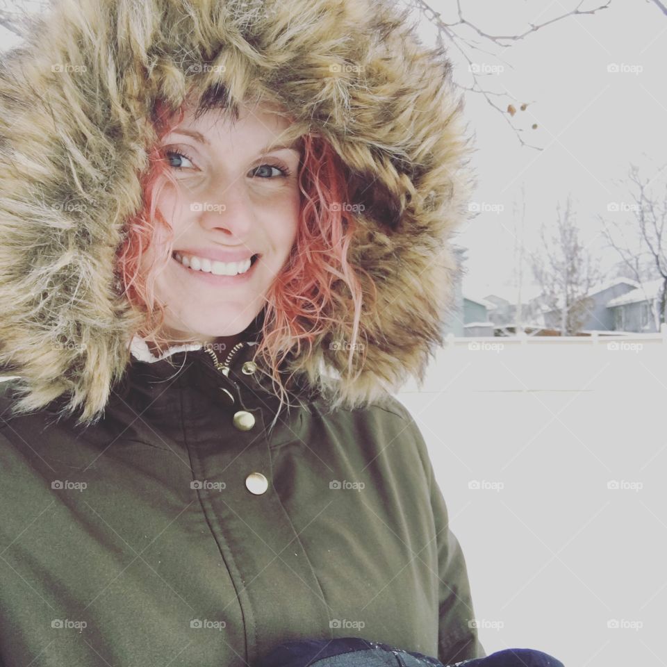 Dressed like an Eskimo 