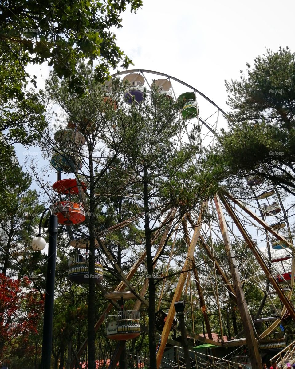 Rueda de la fortuna, Six Flags México.