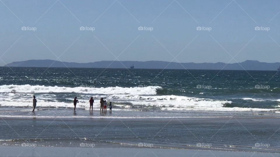 Spring Break Beach Day -Family at the Beach 