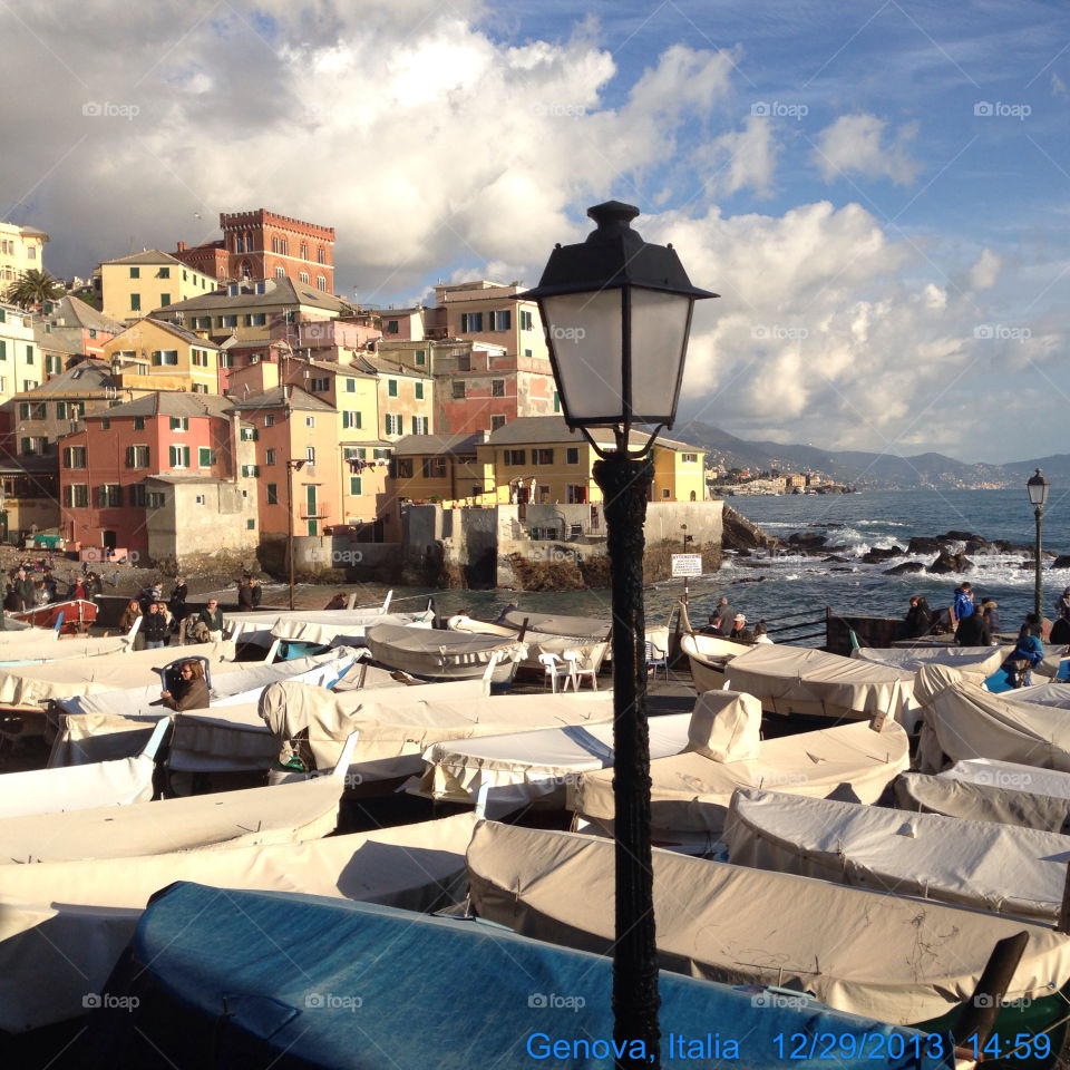 Boccadasse Genova Liguria Italia