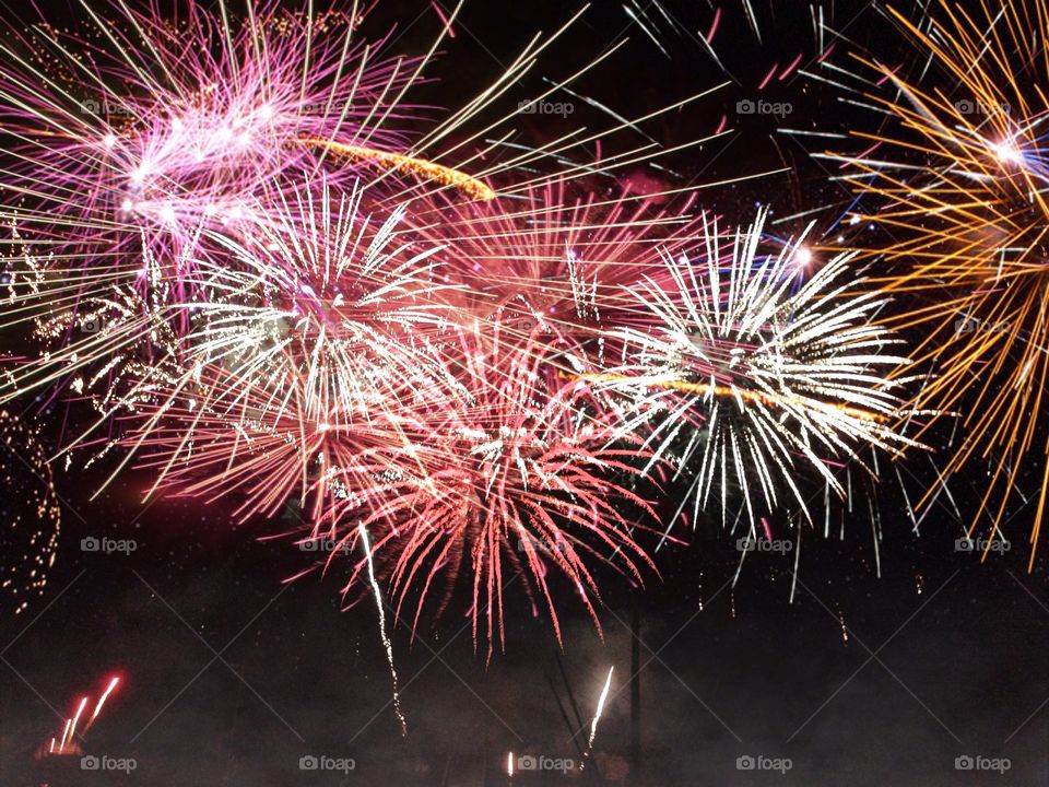 Fireworks display. Fireworks display
