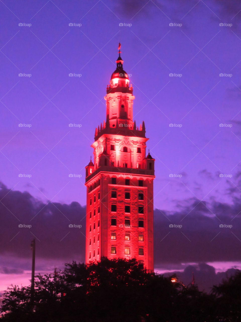 Freedom Tower. The Freedom Tower in Miami before the Who's finally tour 