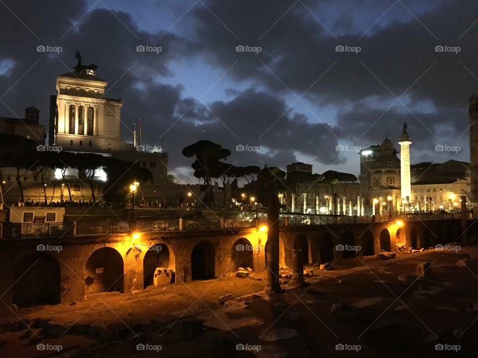 Rome at night ✨