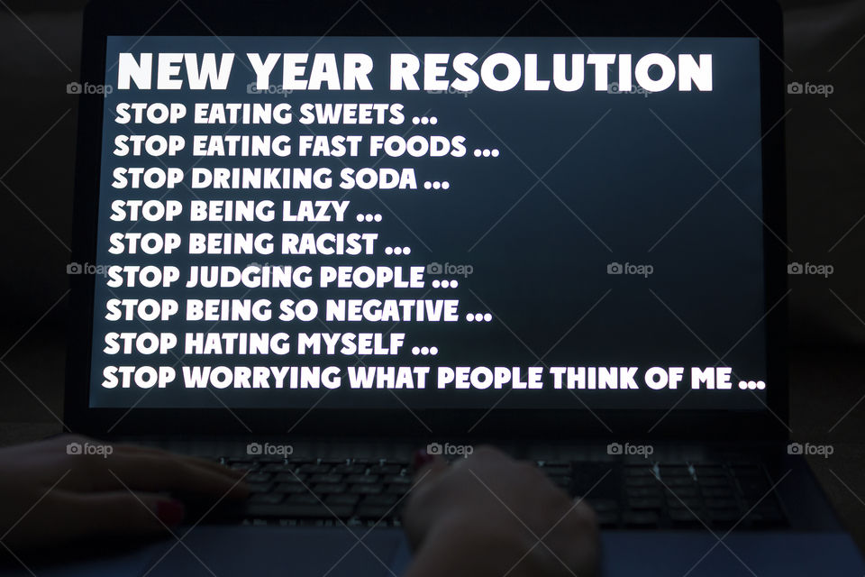 New Year Resolution ... Stop ...