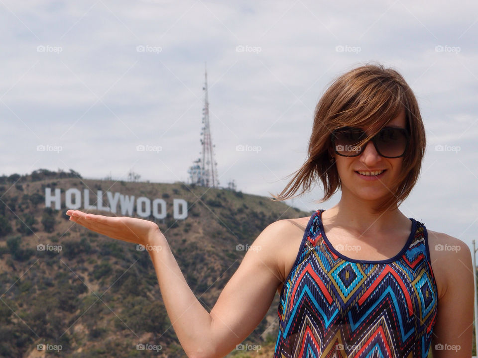 hollywood girl woman glasses by lenusik