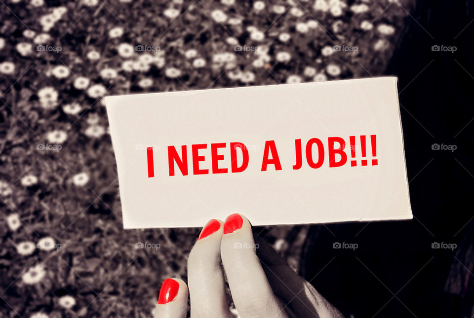 I need a job