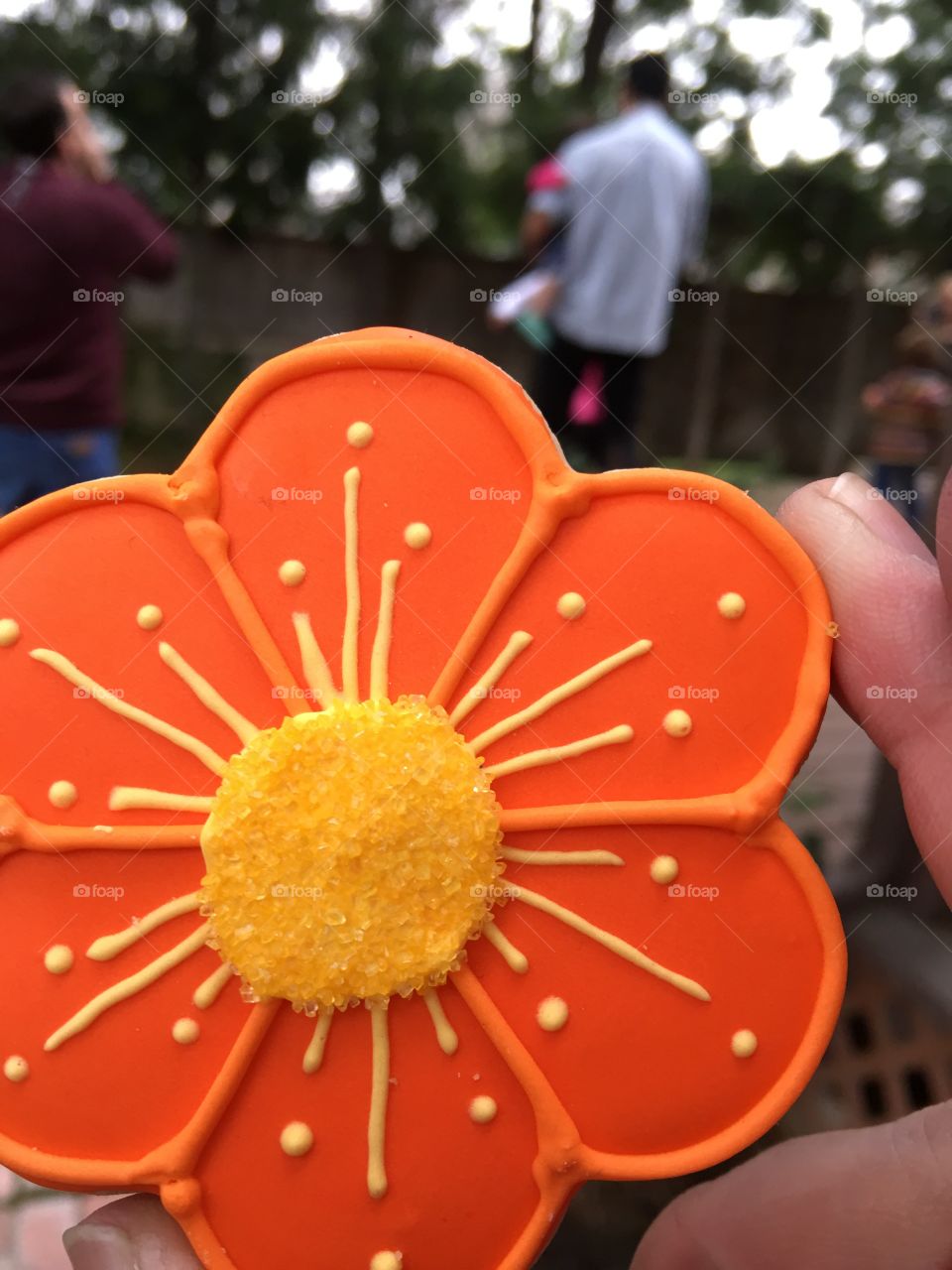 Flower cookie