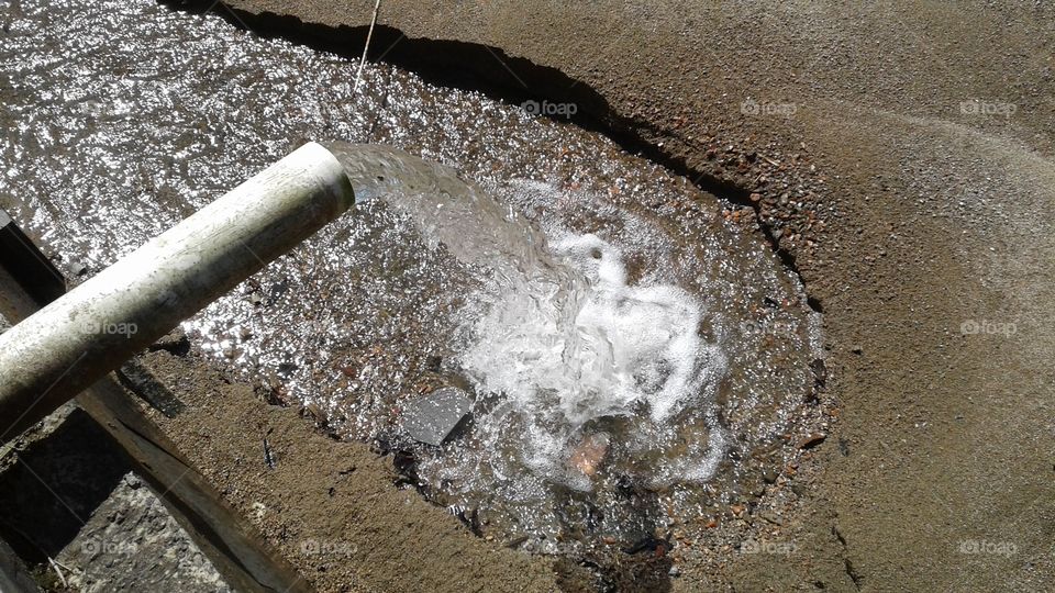 WASSER WASSERFALL SAND