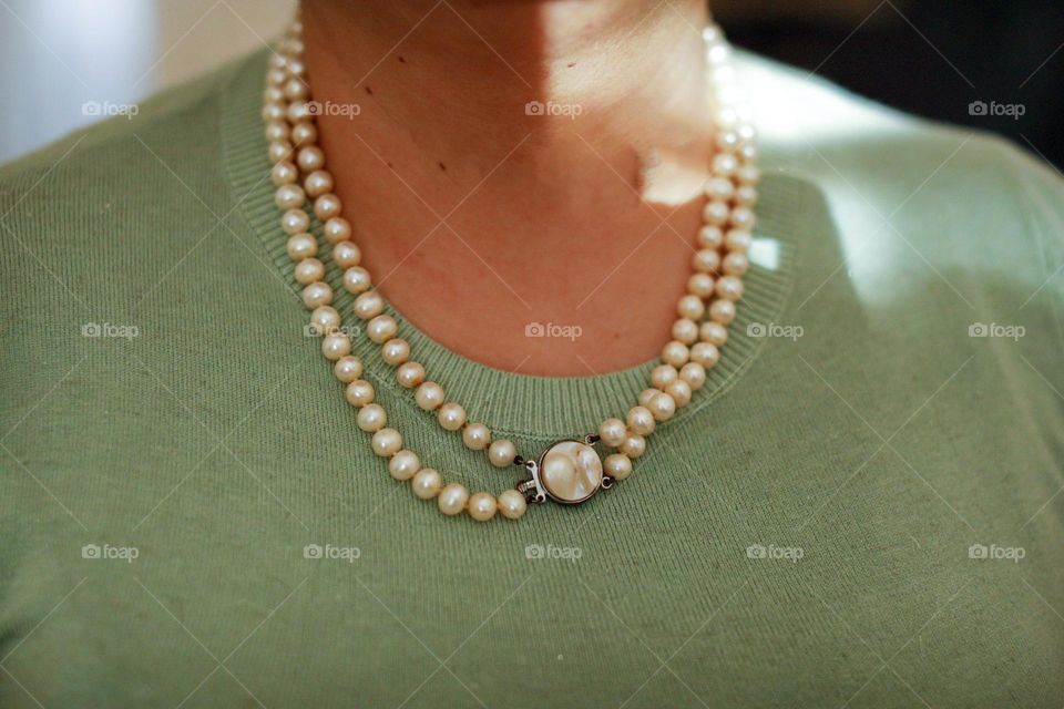 Pearl necklace