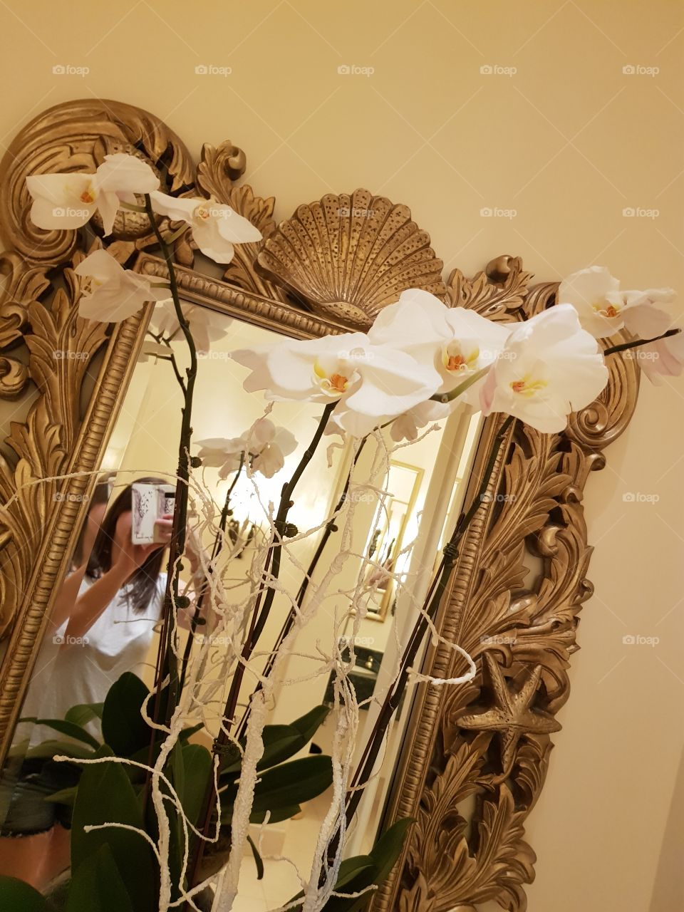 Spiegel mit Blumen🌼