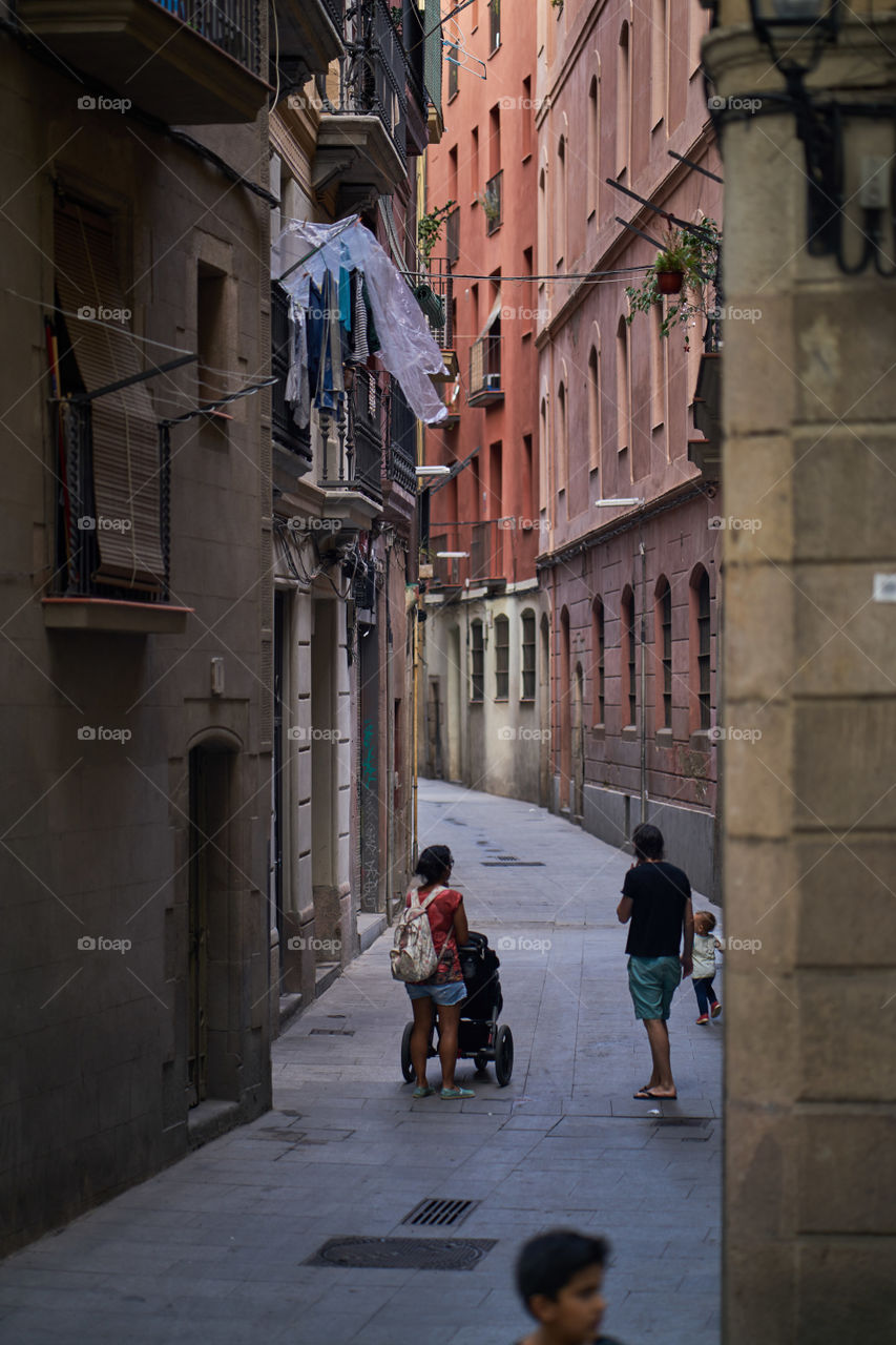 Barcelona street live