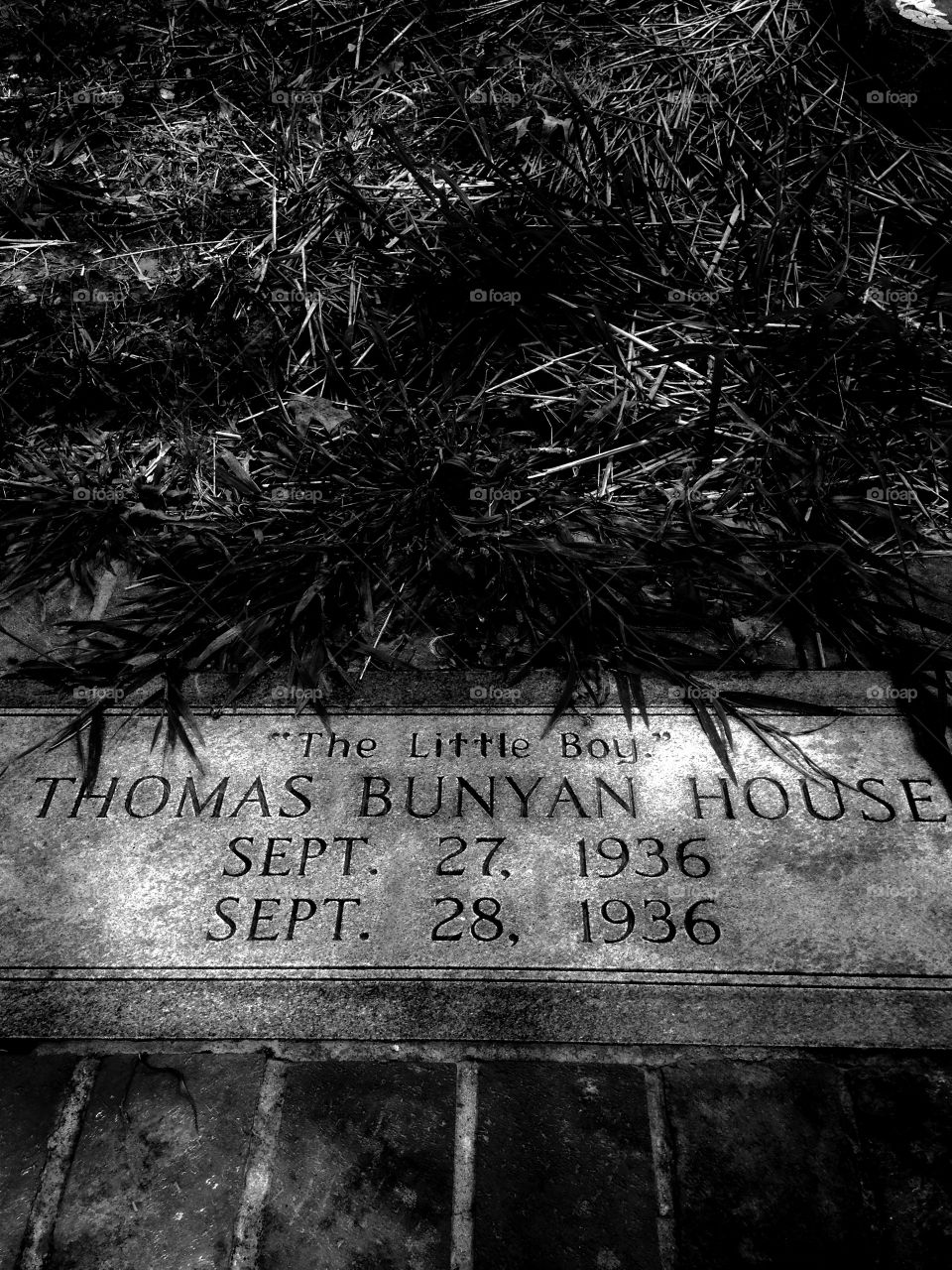 Headstone, cemetery, black and white 