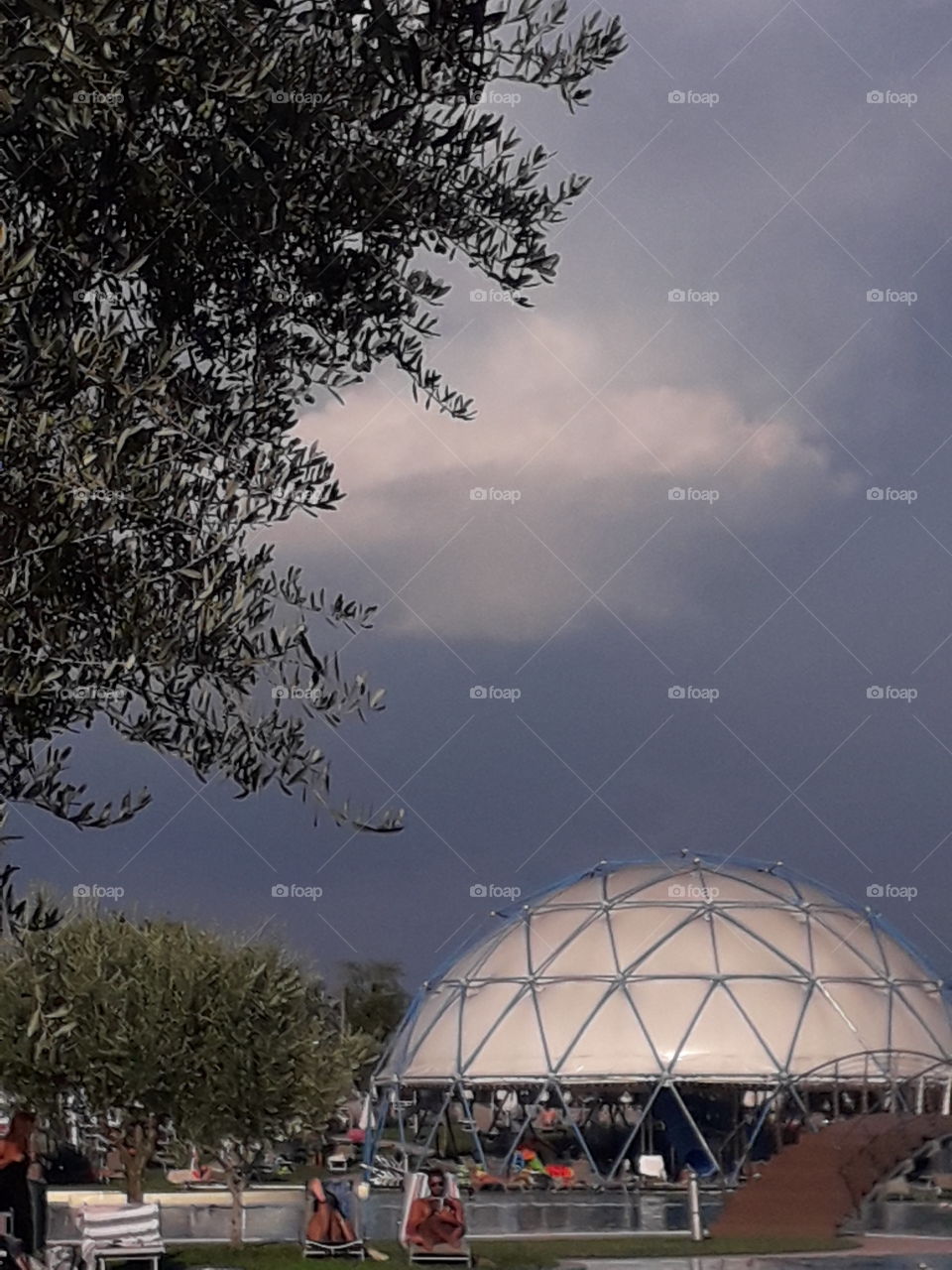 at the thermal pools