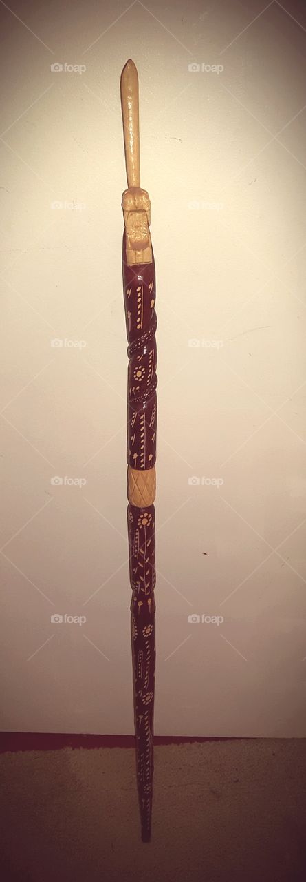 souvenir cane from Jamaica