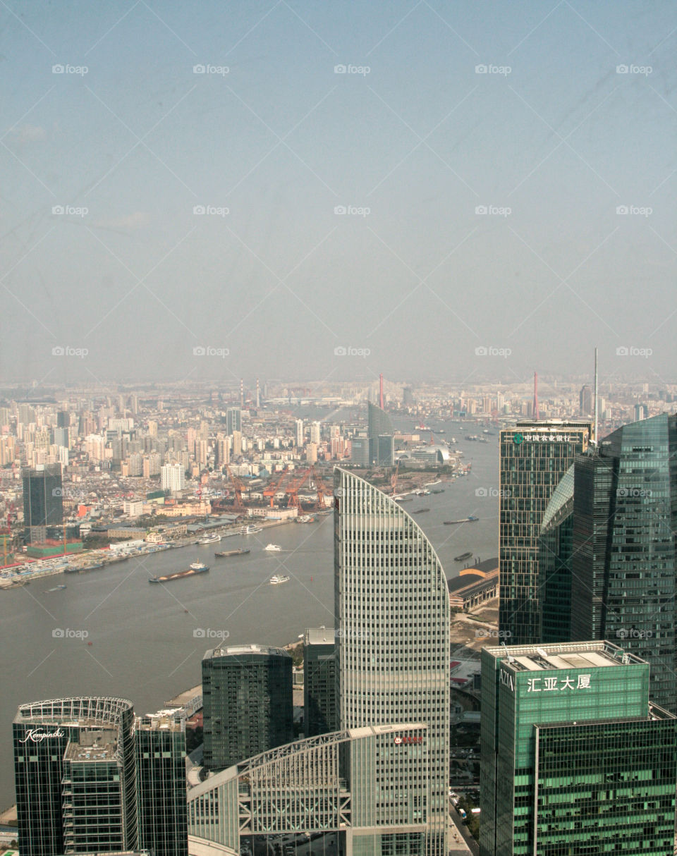 view on shanghai