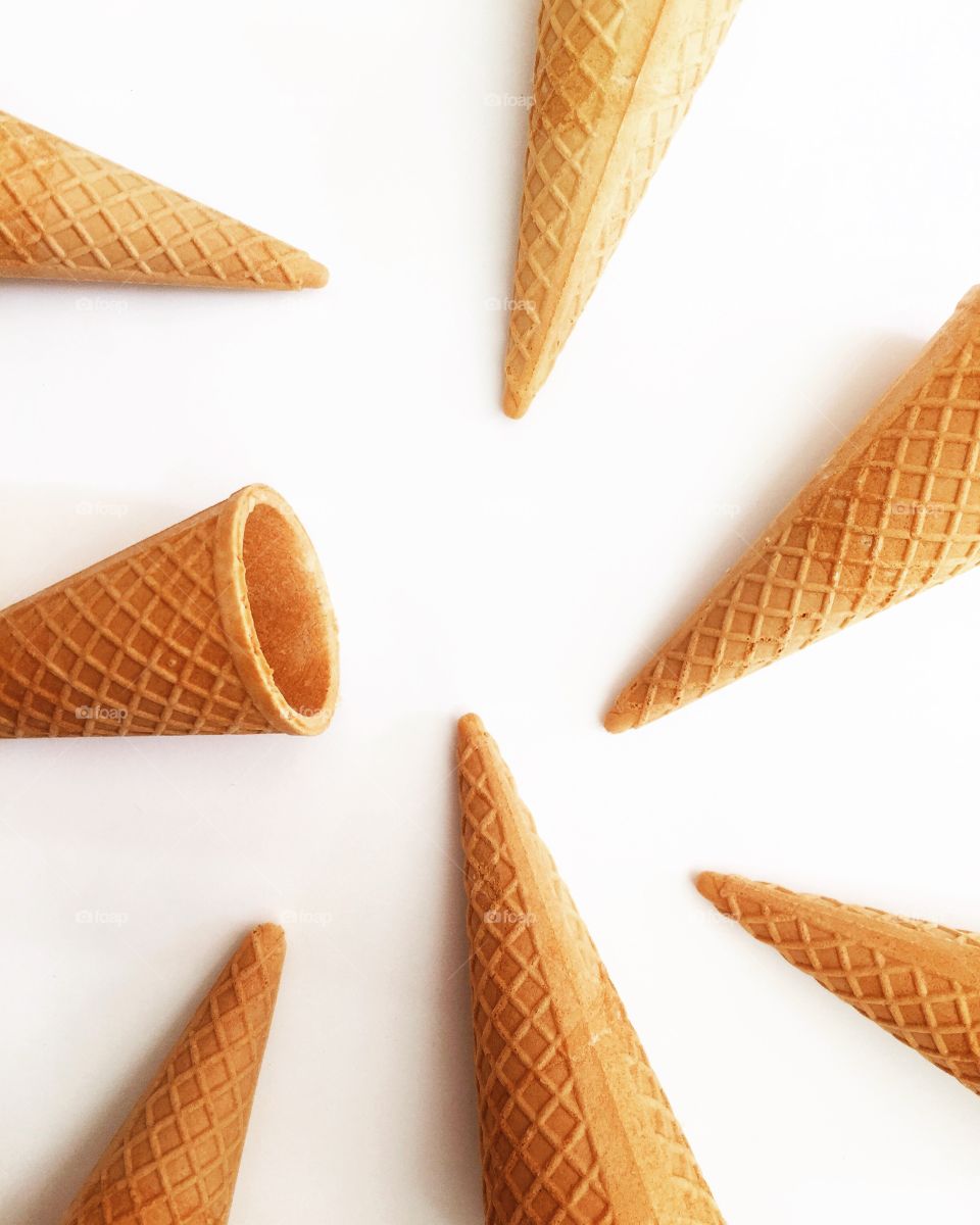 Ice cream cones 