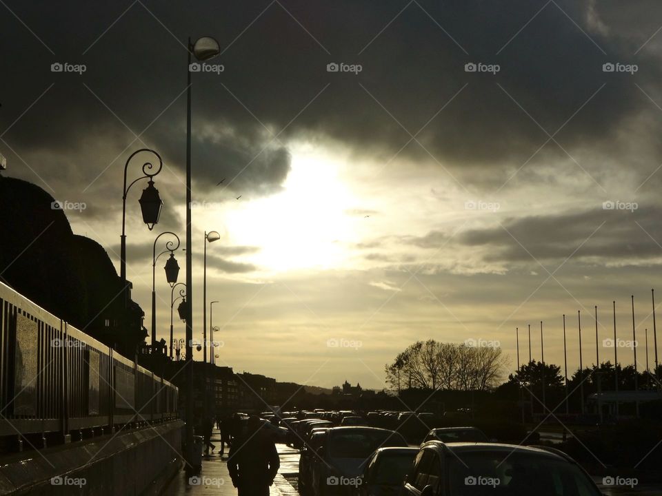 jour d'orage a Deauville