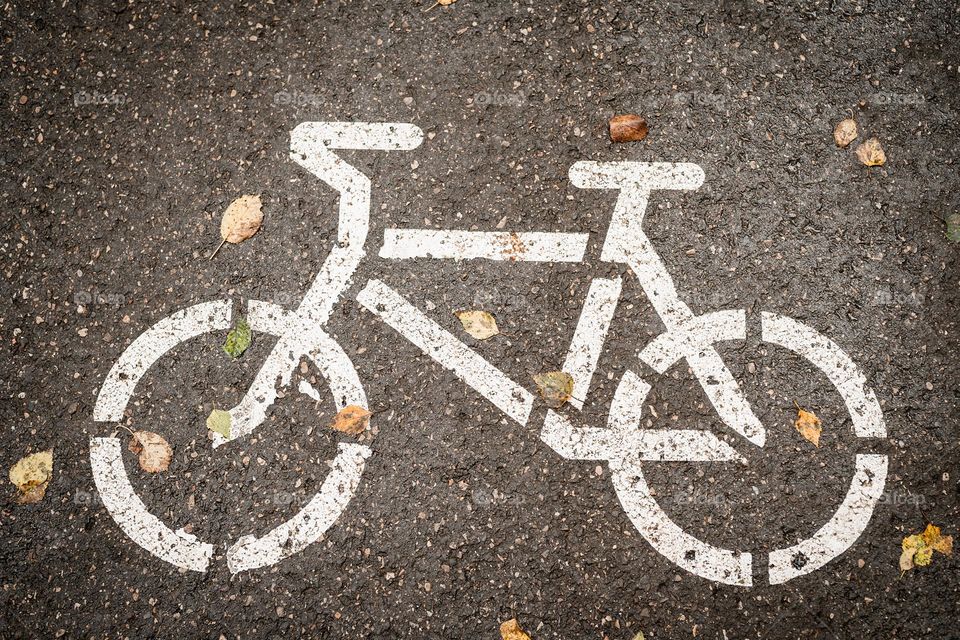 bike sign