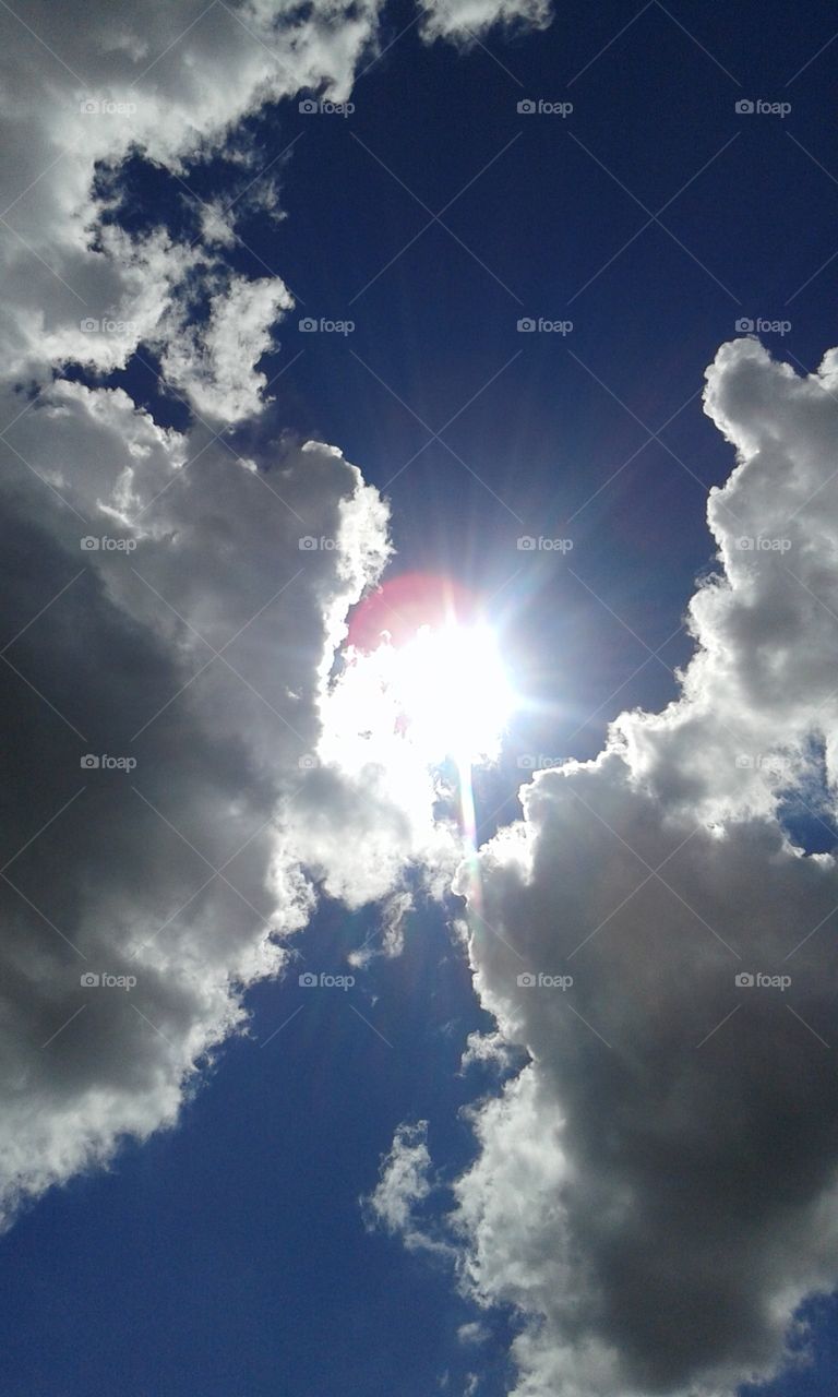 sun and clouds