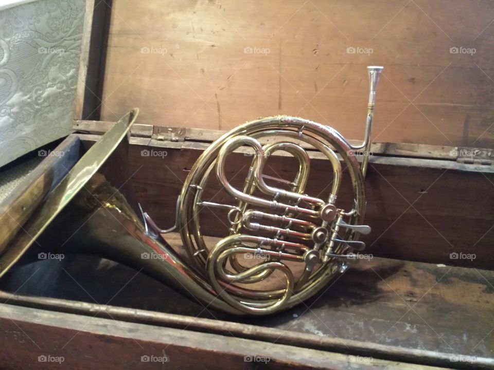 French horn. French horn