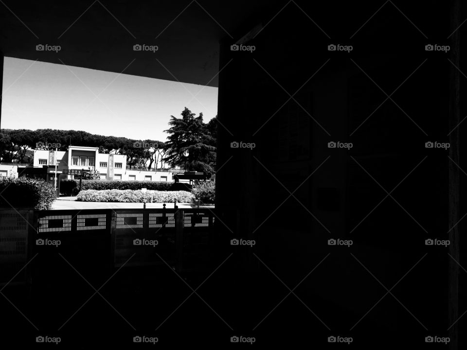 View from the street 