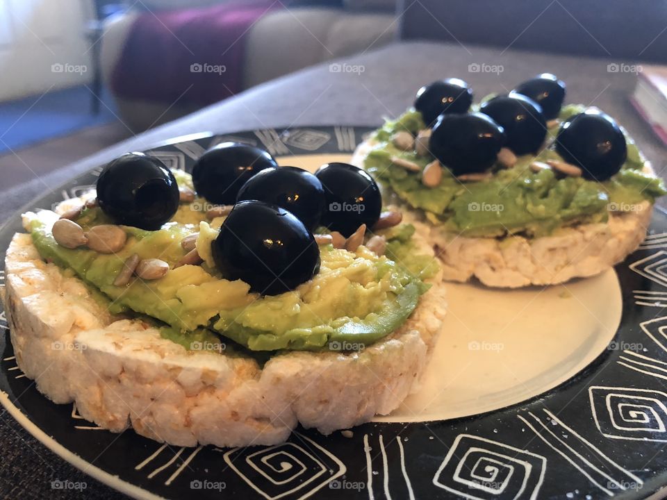 Avocado snack