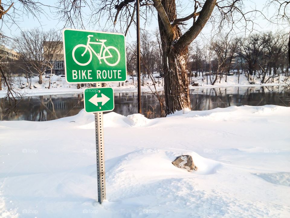 All Weather Bike Route?