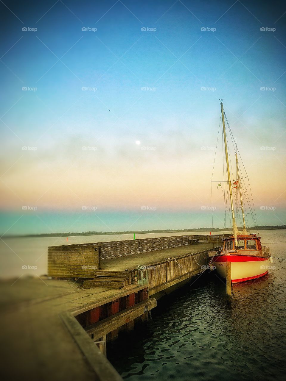 Retroboat at the Harbour 