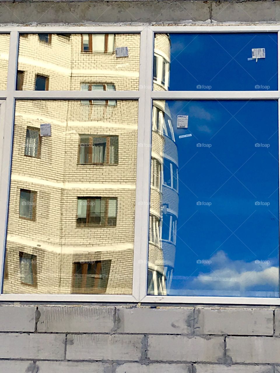 distortion in reflection