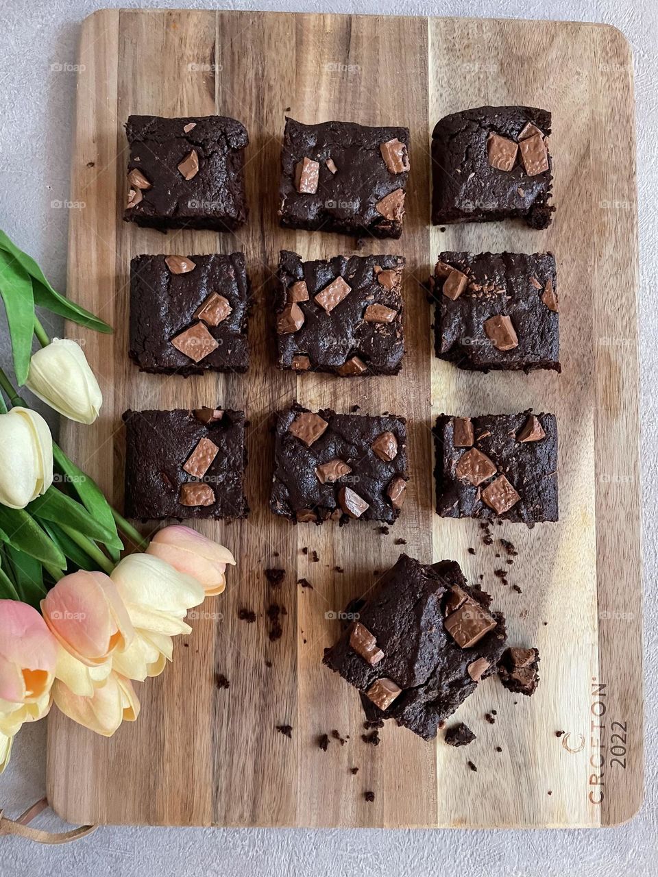 Rectangular brownie