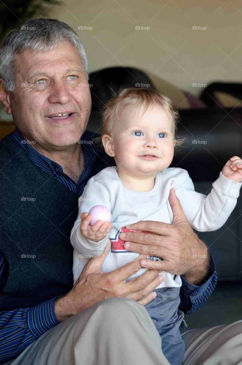 Gramps and baby