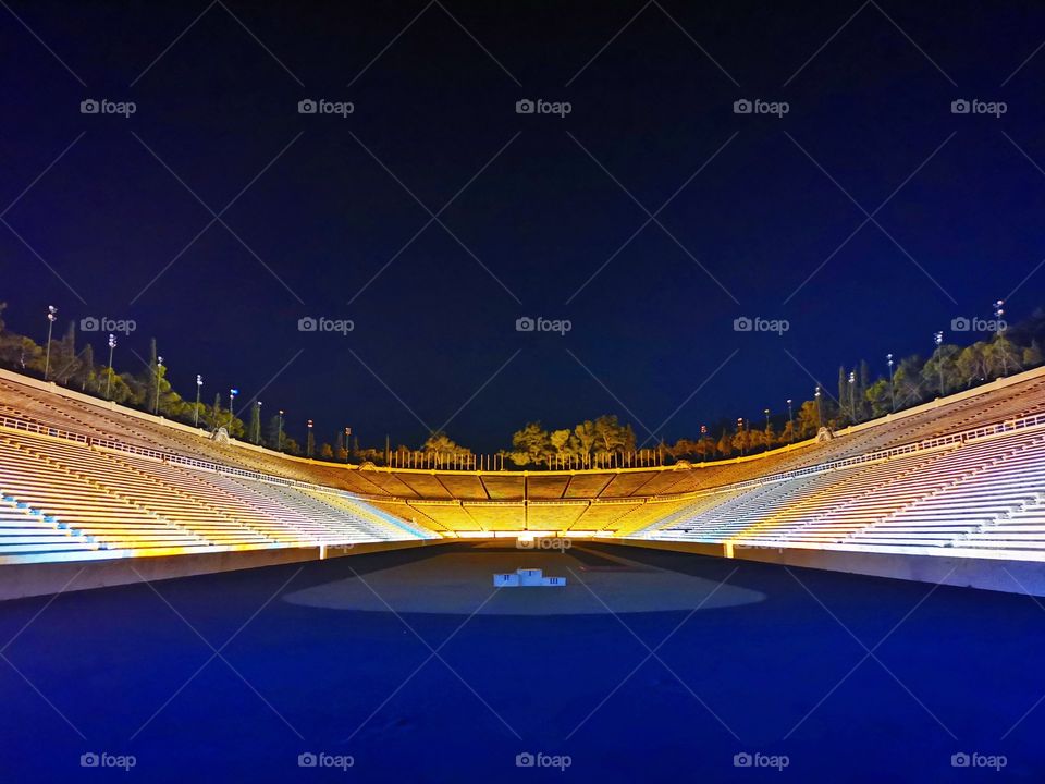 Kallimarmaro Stadium in Athens...