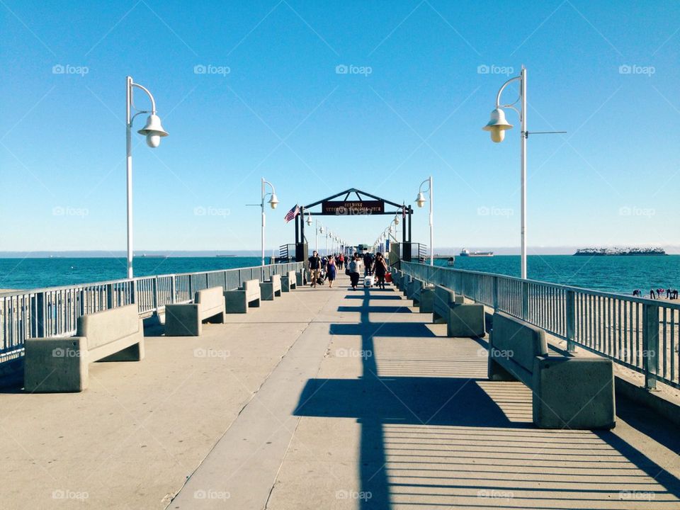 Belmont veterans memorial Pier