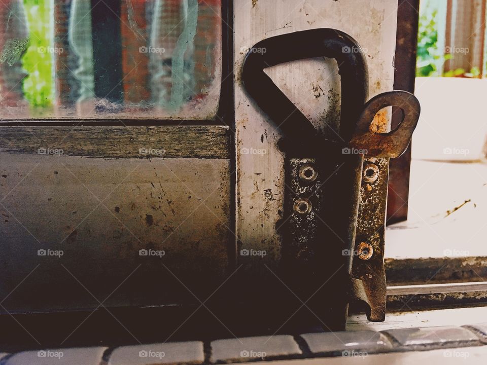 Rusty lock
