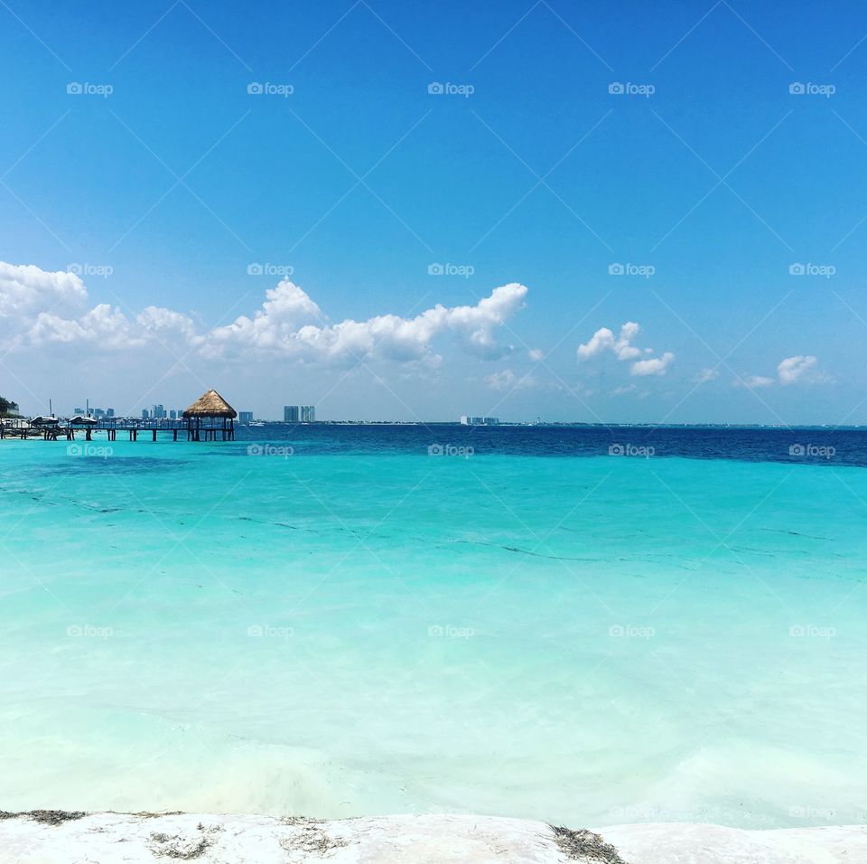 Cancun private beach 