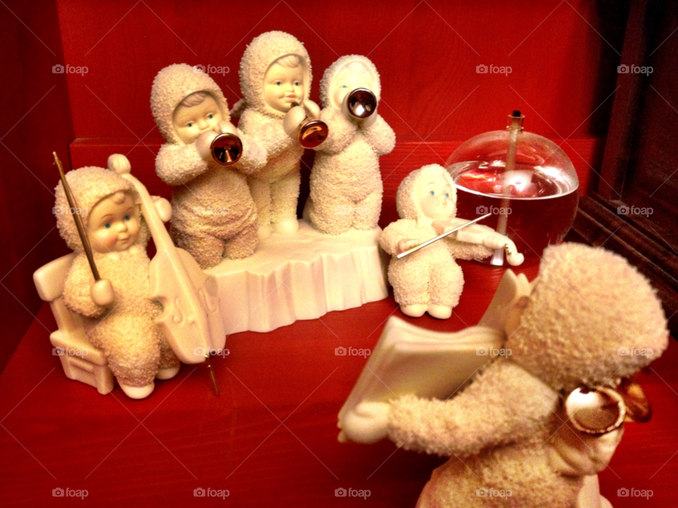 happy christmas decoration orchestra by emmanuelgr