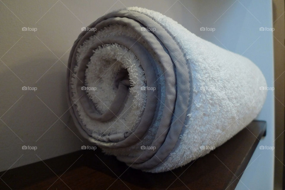 close white greece towel by danielmorman