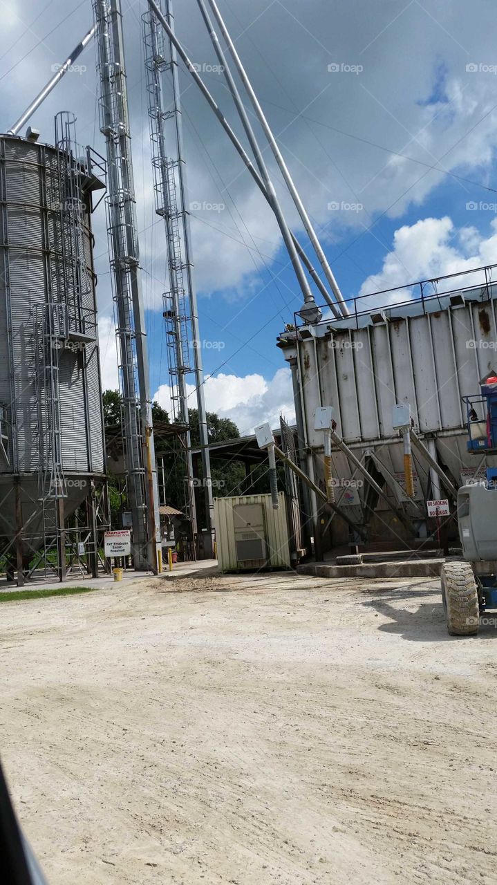 Farm Bulk Feed Silo