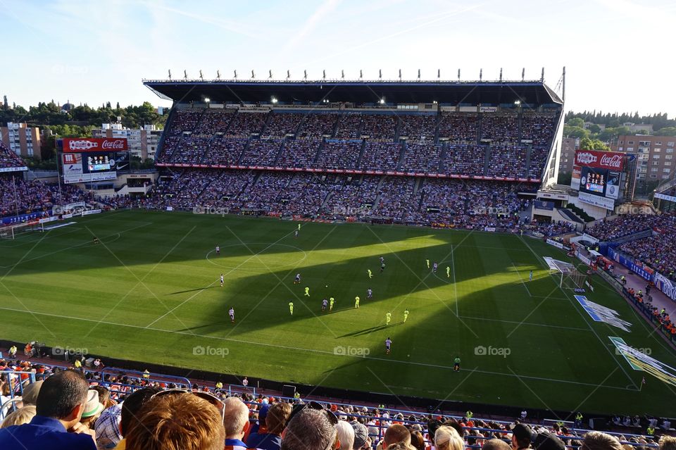 Barcelona v Atlético Madrid, La Liga playoffs, Spain 2015