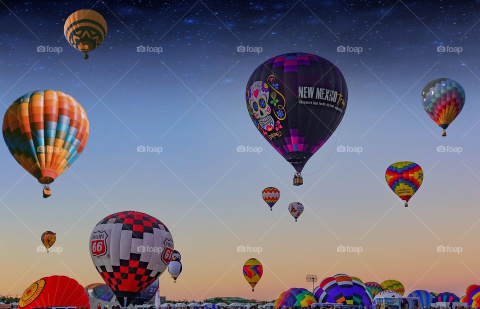 colourful Hot Air balloon photography
