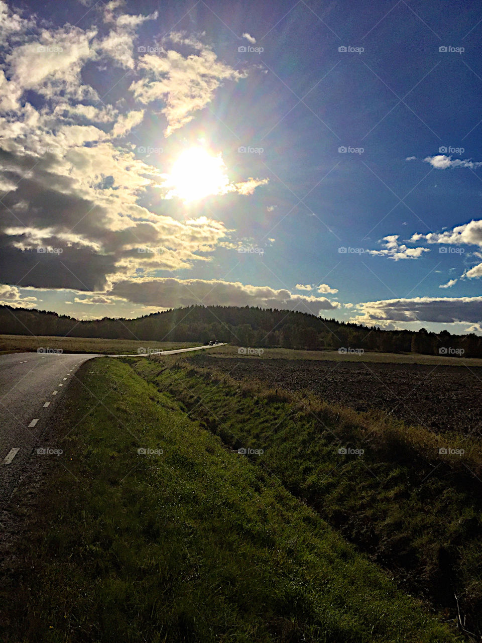 Landscape view and road