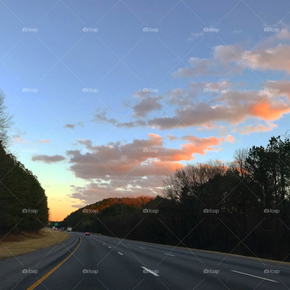 Georgia sunset 