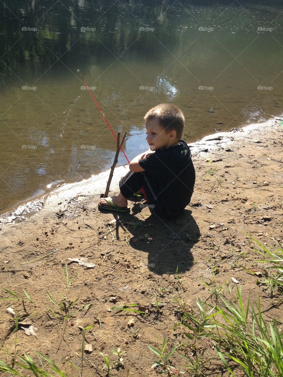 Child Fishing