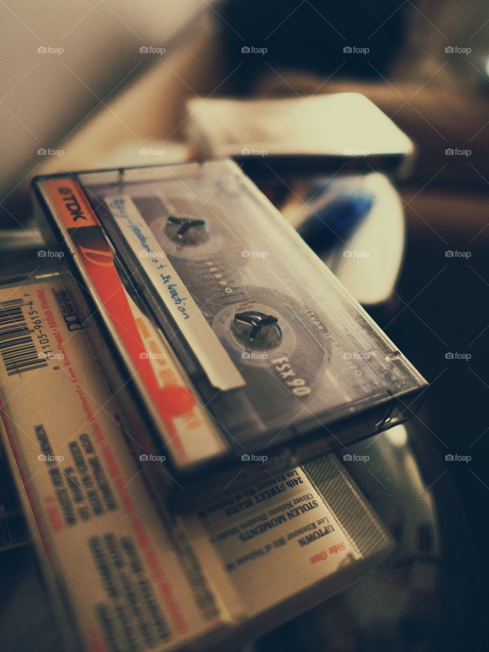 Cassettes with music 