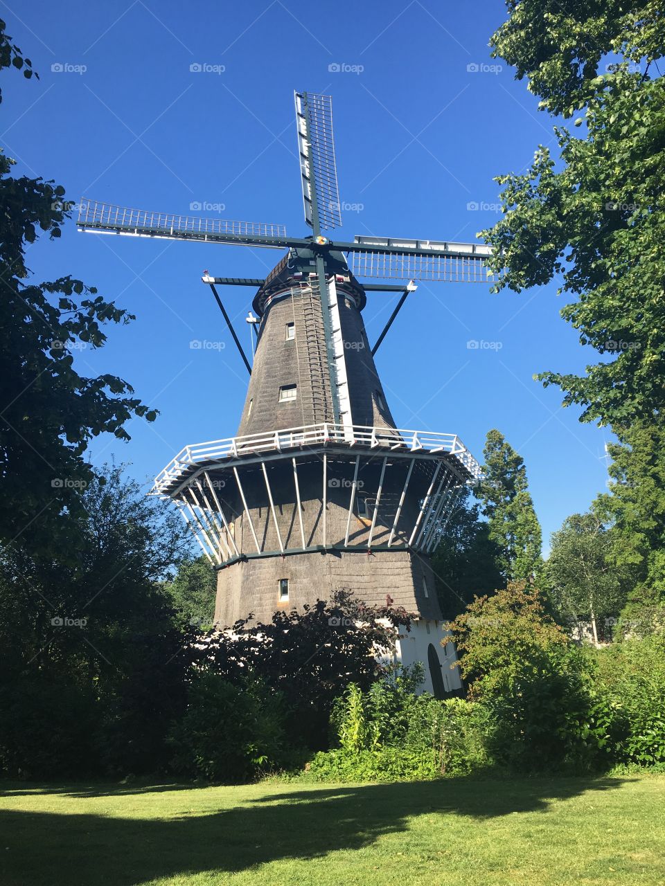 Windmill in Amsterdam 