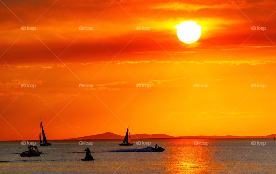 There is nothing better than a walk on the beach in the evening watching the sunset..every evening is different.