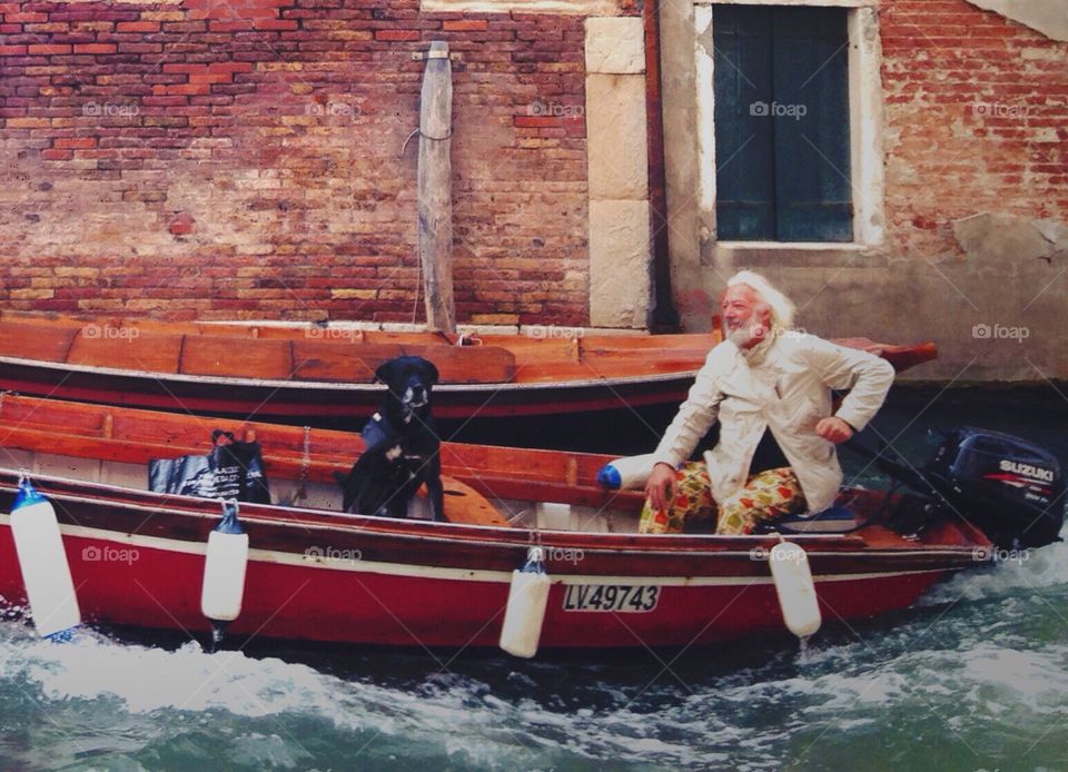 Watercraft, Vehicle, Boat, Water, People