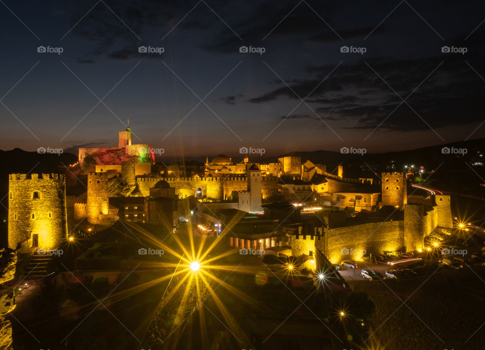Beautiful castle in Georgia