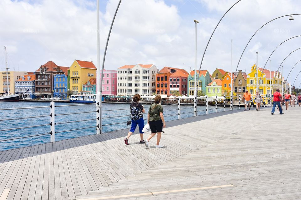 Willemstad In Curacao