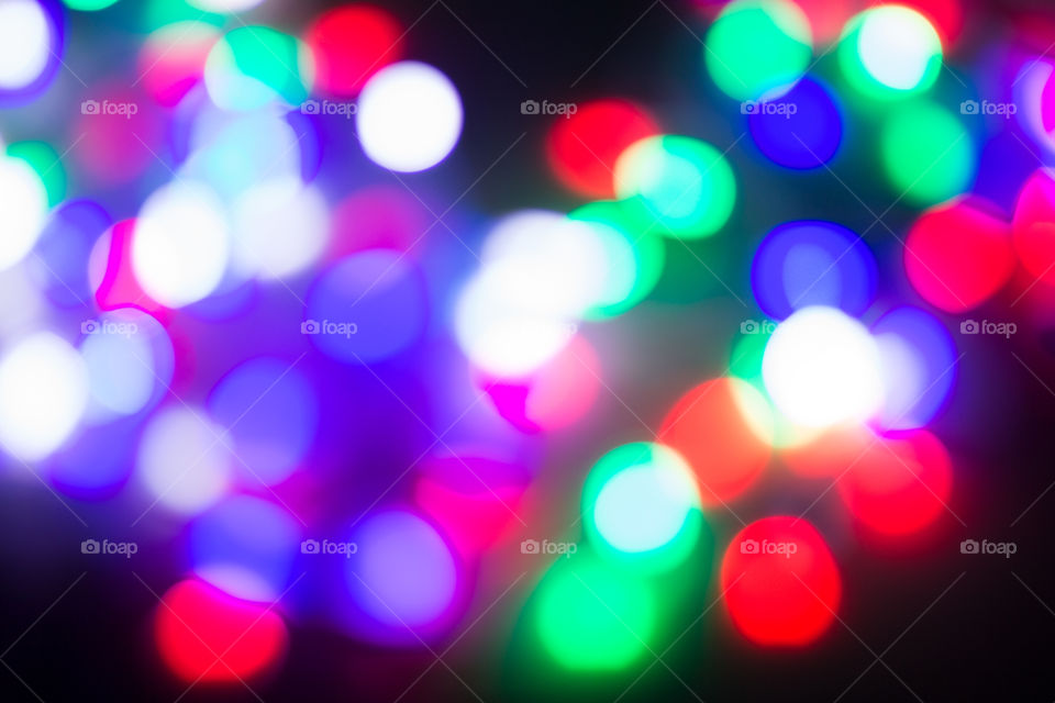 Background Bokeh is colors full 